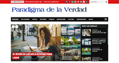 Desktop Screenshot of elparadigmadelaverdad.com
